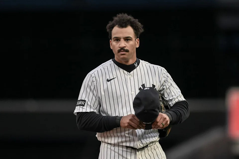 New York Yankees outfielder Trent Grisham. Credit: USA TODAY Network.