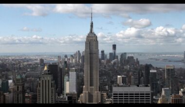 Empire State Building celebrates its 95th anniversary on Friday in Manhattan, New York City