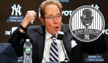 New York Yankees to honor late radio broadcaster John Sterling with jersey patch