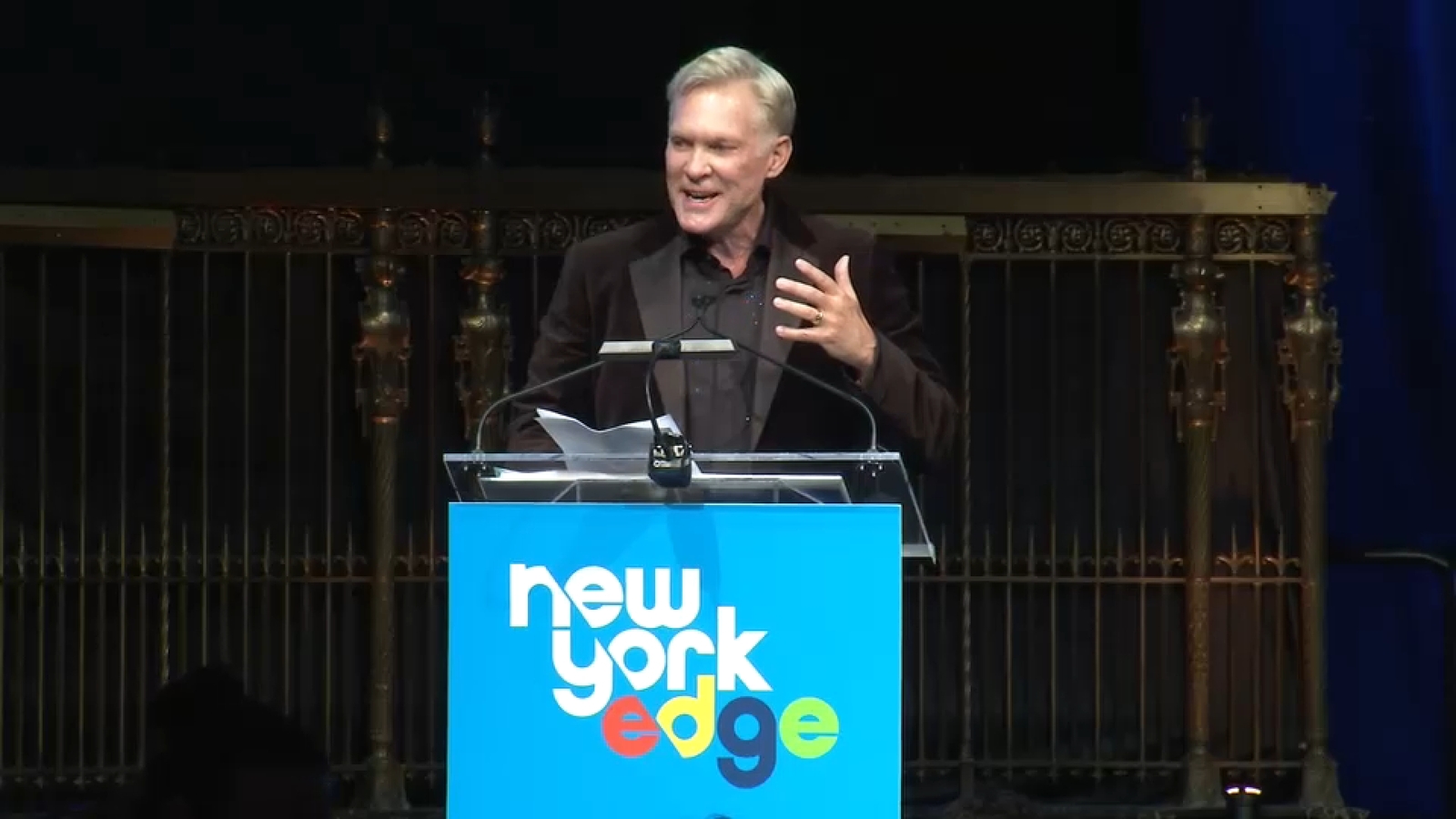 NY Edge Gala: Eyewitness News' Sam Champion emcees event in Midtown Manhattan