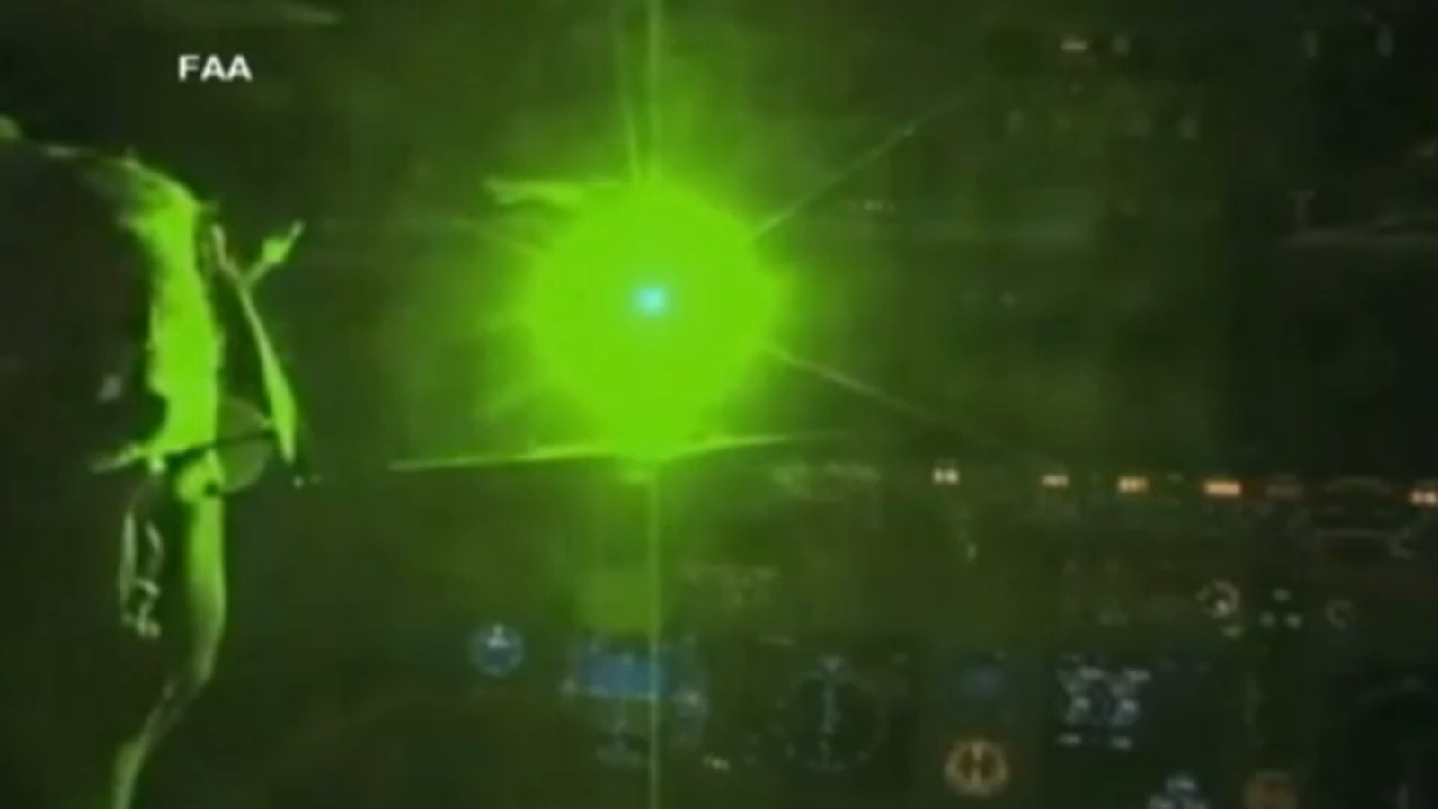 United Airlines crew reports green laser pointed at flight miles away from Newark Liberty International Airport