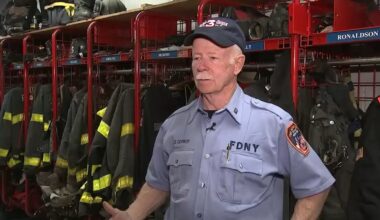 FDNY Lieutenant Michael Conboy retires after serving 41 years with the department