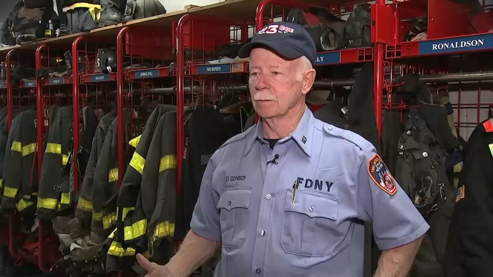 FDNY Lieutenant Michael Conboy retires after serving 41 years with the department