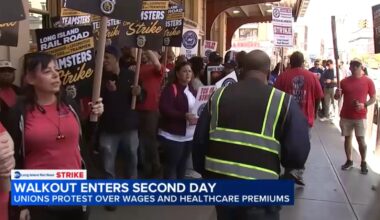 LIRR strike enters day 2 with no talks scheduled between the MTA and the unions