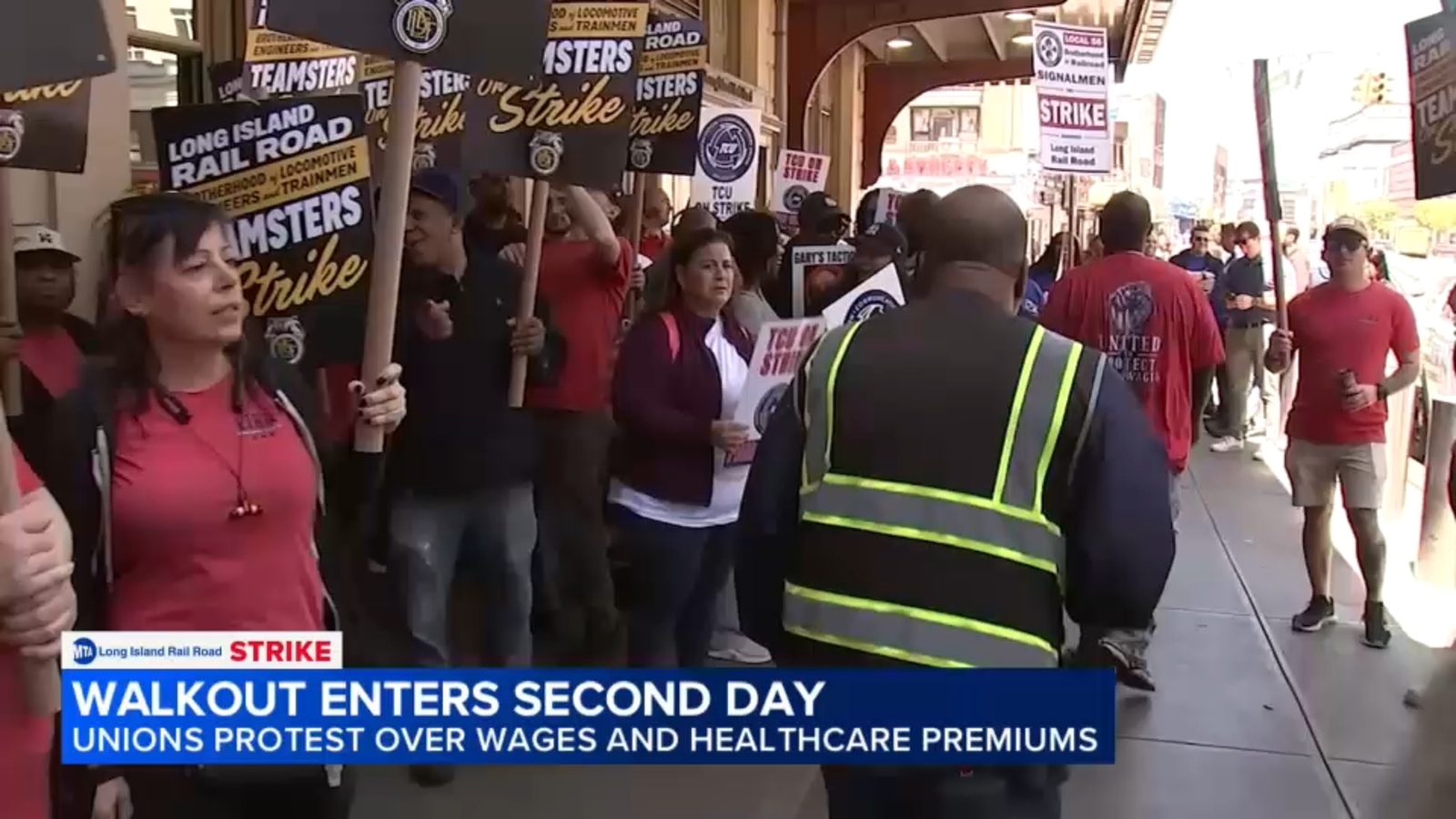 LIRR strike enters day 2 with no talks scheduled between the MTA and the unions