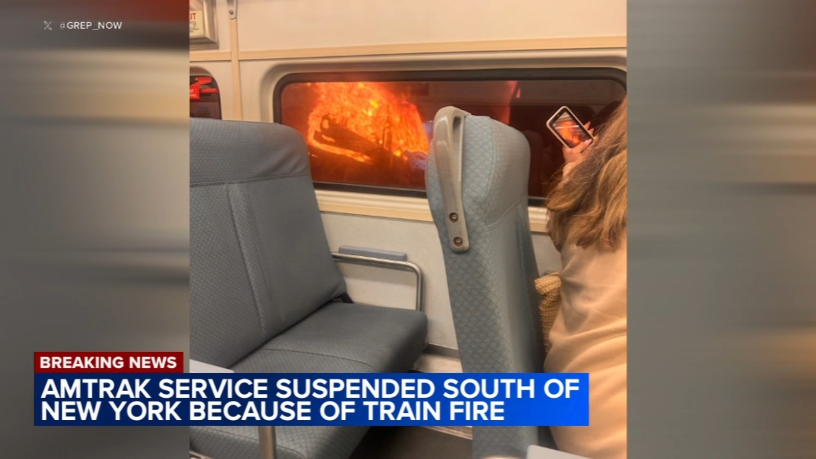 Amtrak, NJ Transit services suspended at Penn Station in New York after train fire in Hudson River tunnels