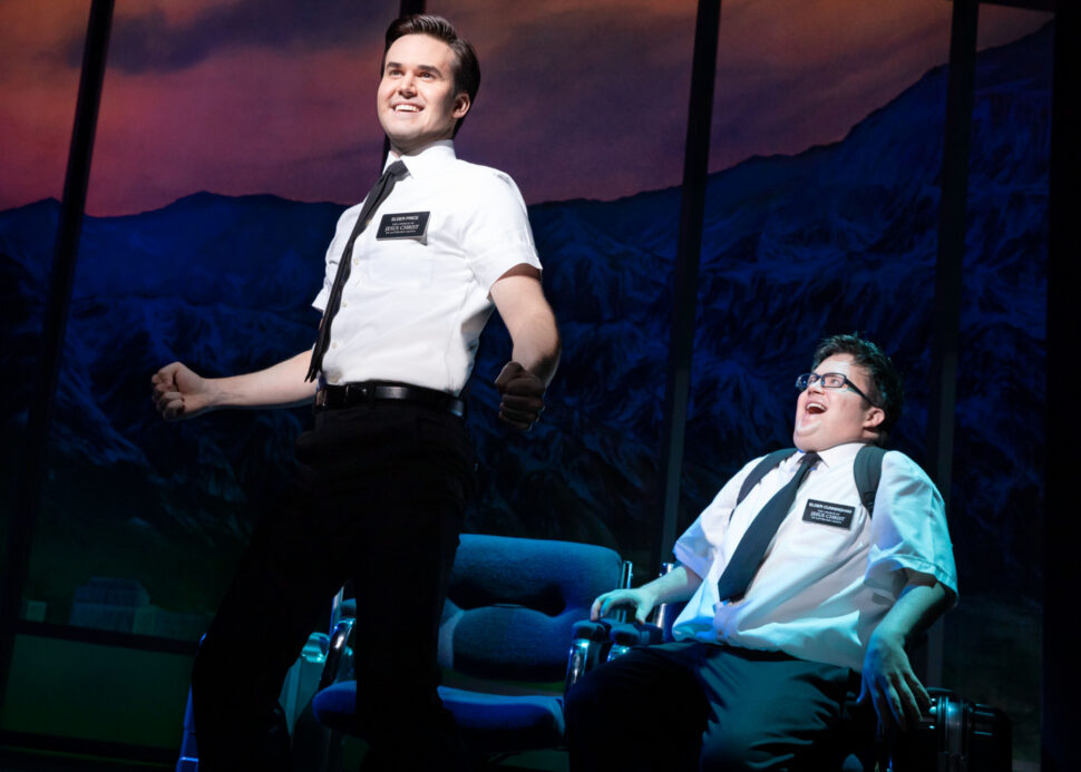 The Book of Mormon Broadway Production Photos 2023 Kevin Clay and Cody Jamison Strand HR
