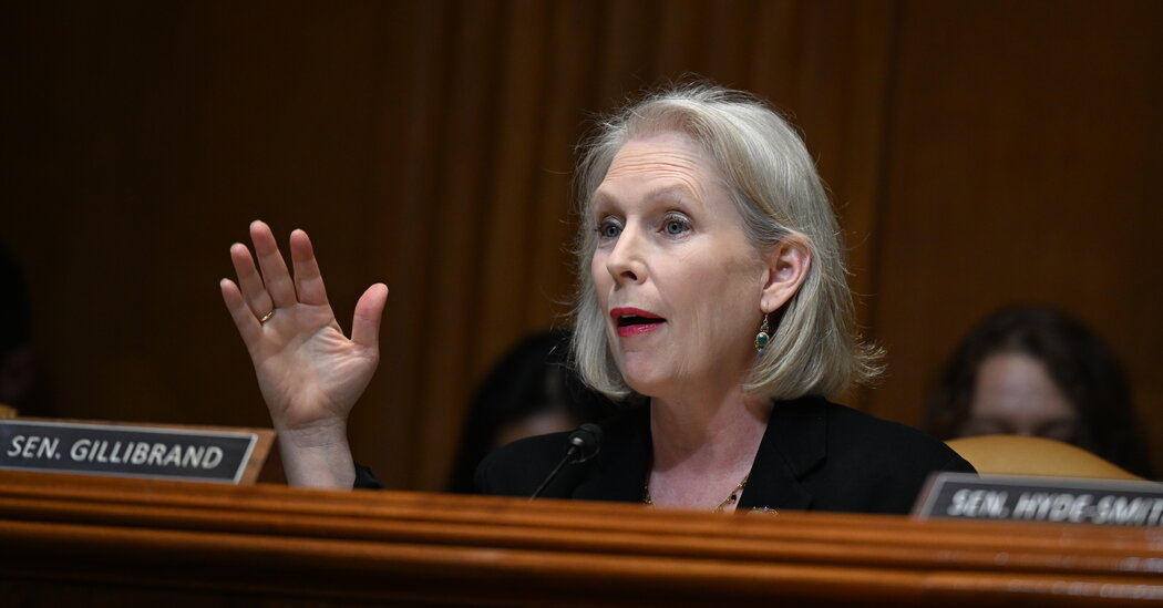 Sen. Gillibrand of New York Clashes With Sean Duffy Over Funding Freeze