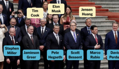 As Trump Meets Xi in China, A Closer Look at Who’s in the U.S. Delegation