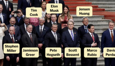 As Trump Meets Xi in China, A Closer Look at Who’s in the U.S. Delegation
