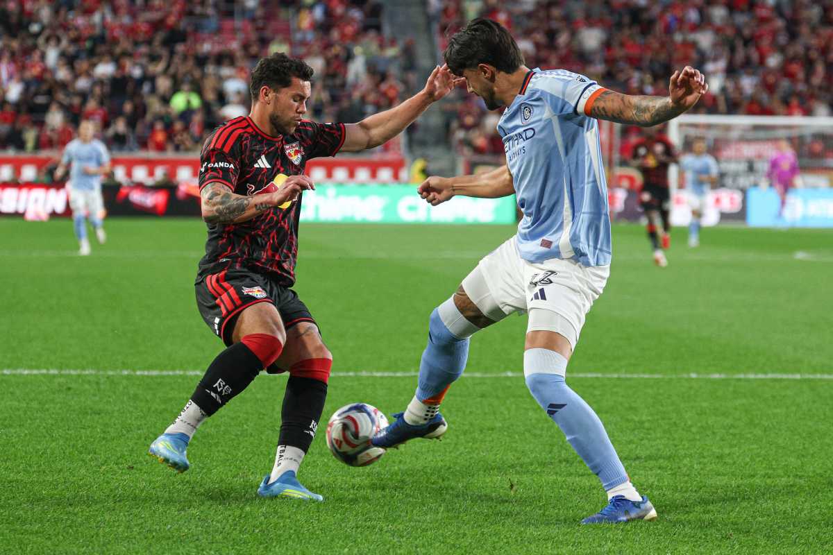 Red Bull New York and NYCFC share the spoils in topsy-turvy Hudson River Derby