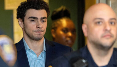 Luigi Mangione appears at an evidence suppression hearing at the Manhattan Supreme Court
