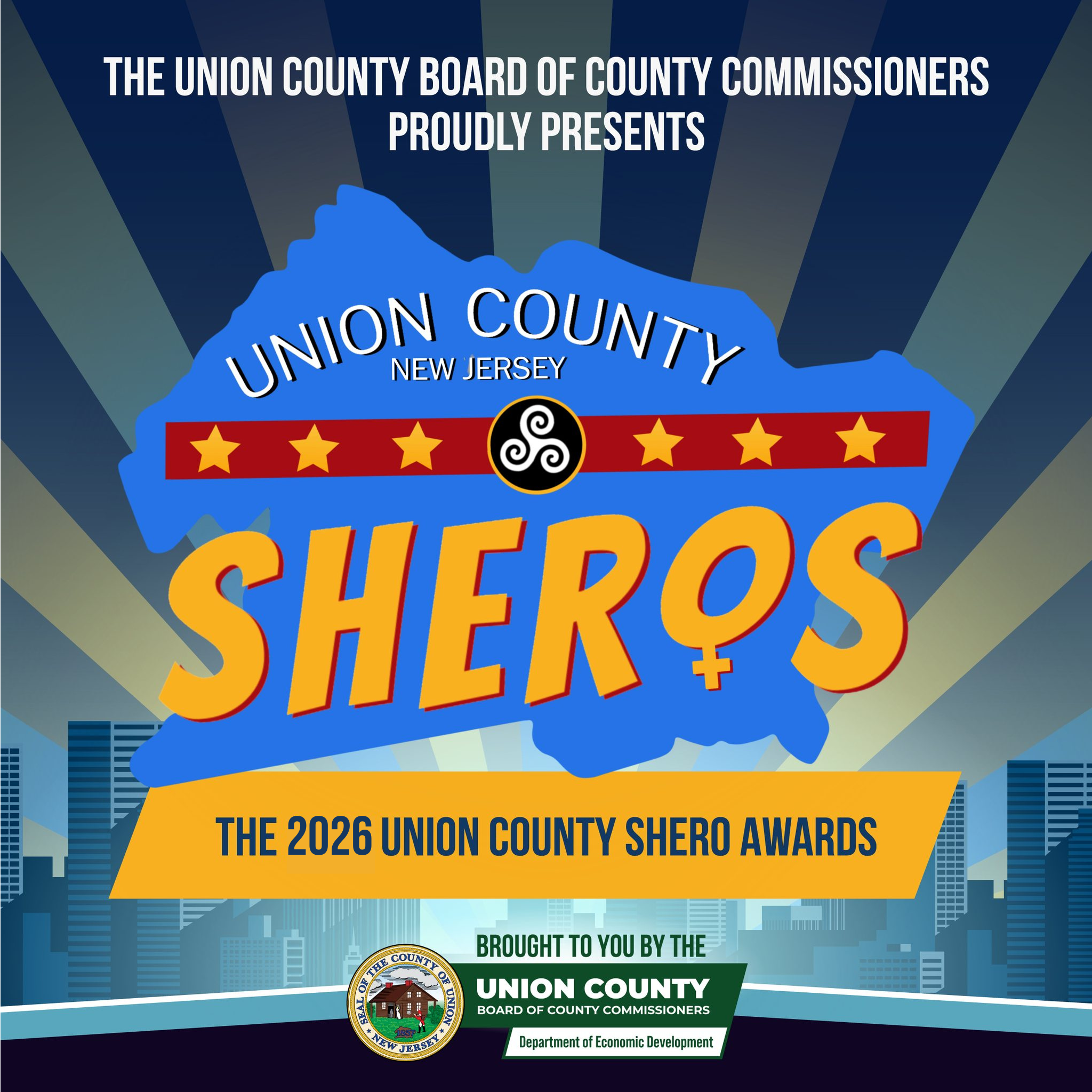A graphic calling attention to the SHERO Award nominees.