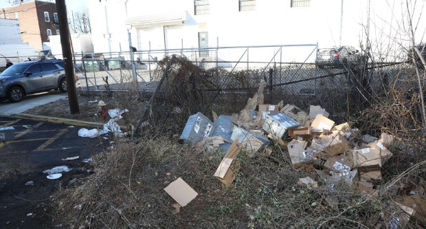 On January 4, 2026, law enforcement went to Hobart Street and discovered a large pile of discarded boxes that had labels consistent with Apple products. (USDOJ)