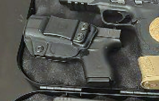 Cedeno-Ferrer allegedly bought and used this gun in the hold up. (USDOJ)