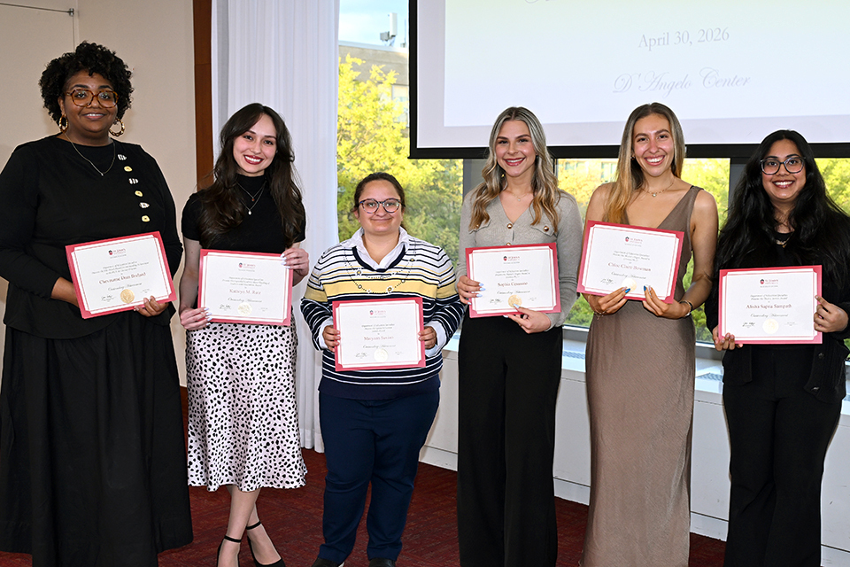 A Culmination of Commitment: The School of Education Honors Its Highest Achievers
