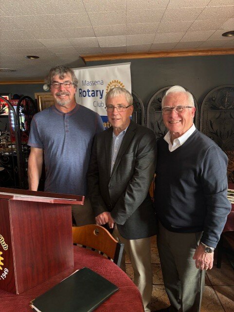 Massena Rotary Club hosts New York State Department of Transportation regional director as guest speaker
