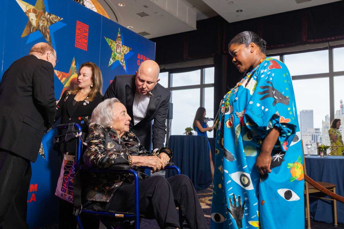 The American Folk Art Museum Gala took place on May 6.