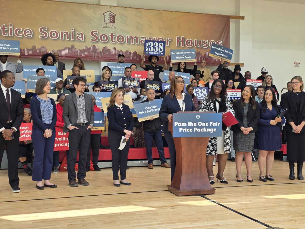 Attorney General Letitia James and Bronx electeds rally in the Bronx against surveillance pricing – Bronx Times