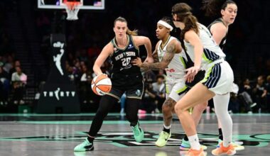 Sabrina Ionescu’s New York Liberty season debut spoiled by Azzi Fudd and Wings