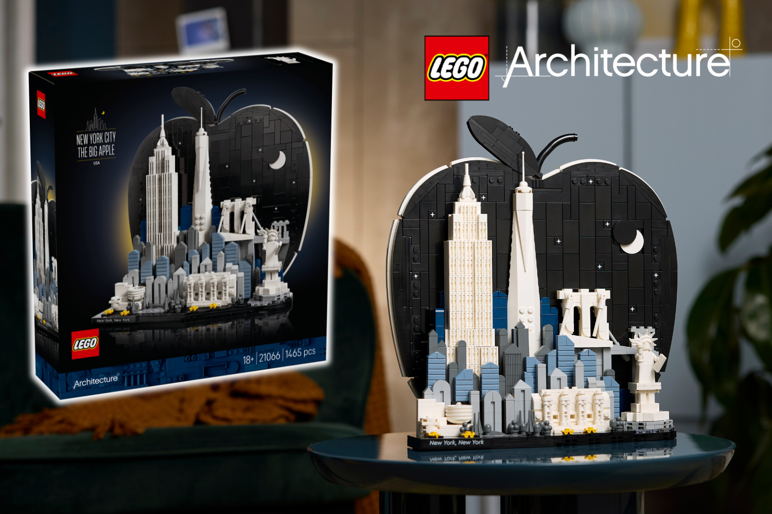 LEGO 21066 New York City - The Big Apple introduces a creative spin to LEGO Architecture