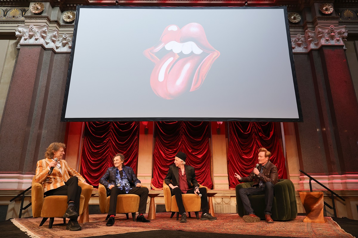 Rolling Stones Reveal New Album ‘Foreign Tongues’ and Reimagined Tongue Logo in Brooklyn with Conan O’Brien (Pre-Order)