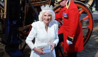 Queen Camilla Wears a Centuries-Old Tiara With 1,333 Diamonds to British Parliament Opening