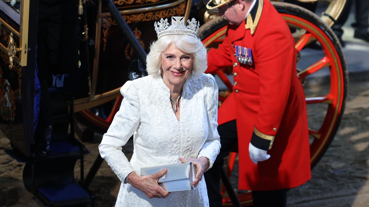 Queen Camilla Wears a Centuries-Old Tiara With 1,333 Diamonds to British Parliament Opening