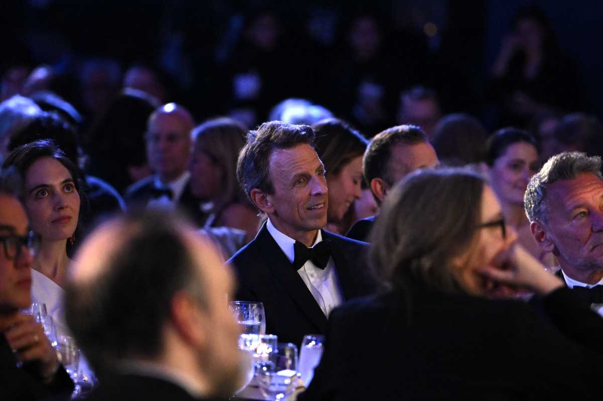 NEW YORK, NEW YORK - MAY 14: Seth Meyers attends the 2026 PEN America Spring Literary Gala at American Museum of Natural History on May 14, 2026 in New York City. 