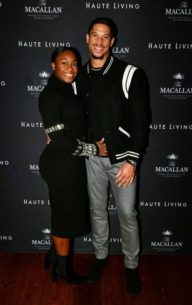 Shannon Hart and Josh Hart in New York City.