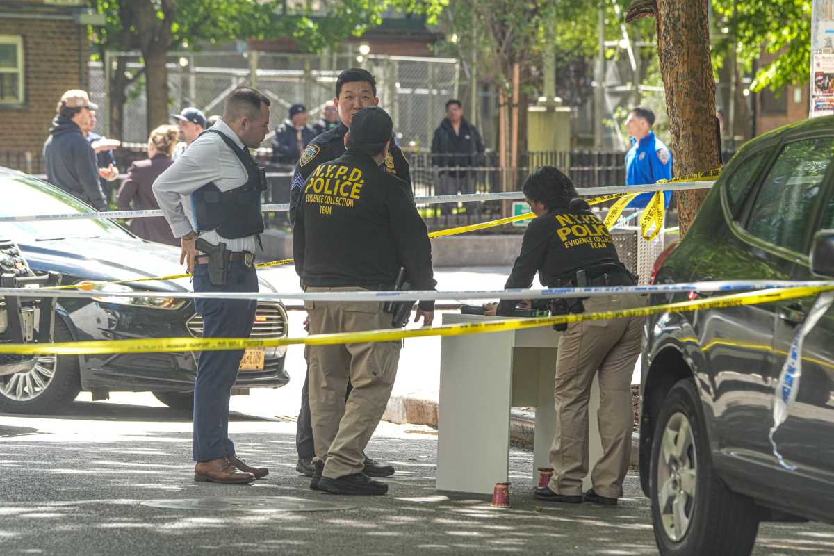 Daring daytime shooting in Manhattan leaves man shot multiple times; unknown suspect still at large