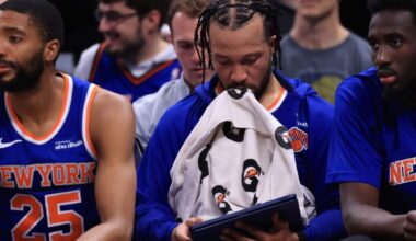 Why Knicks’ Jalen Brunson uses an iPad during games