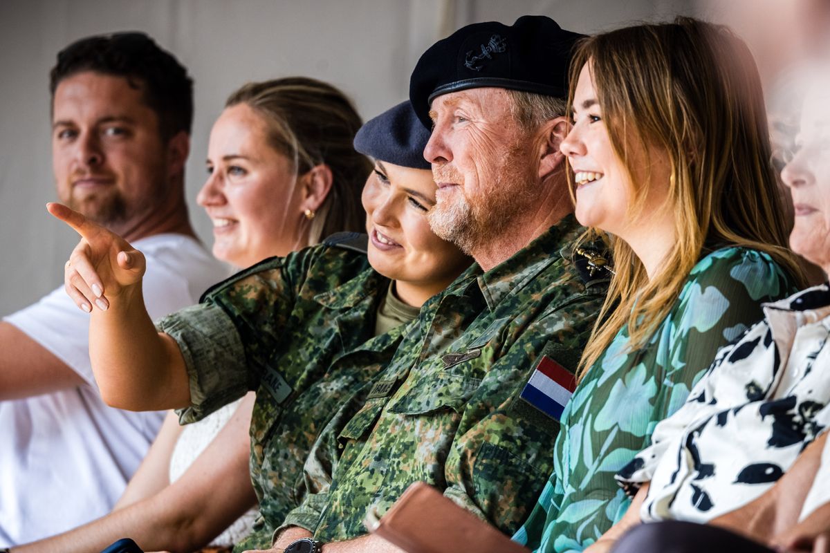 The Dutch monarch marks a major step toward becoming a reservist in the Royal Netherlands Army.