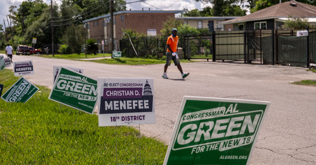 Democratic Incumbents Run Against Each Other After Republican Redistricting in Texas