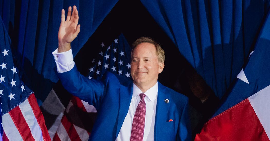 With Trump’s Backing, Paxton Routs Cornyn in Texas Senate G.O.P. Runoff