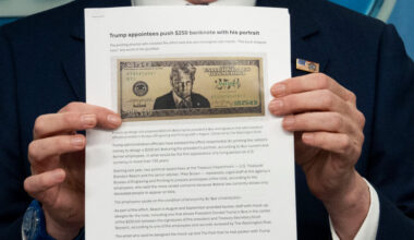 Treasury Prepares to Make Trump the Face of a New $250 Bill