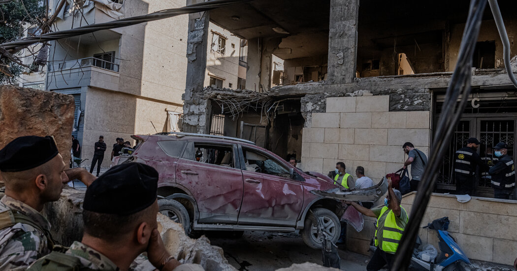 Israel Strikes Beirut, Expanding Offensive in Lebanon
