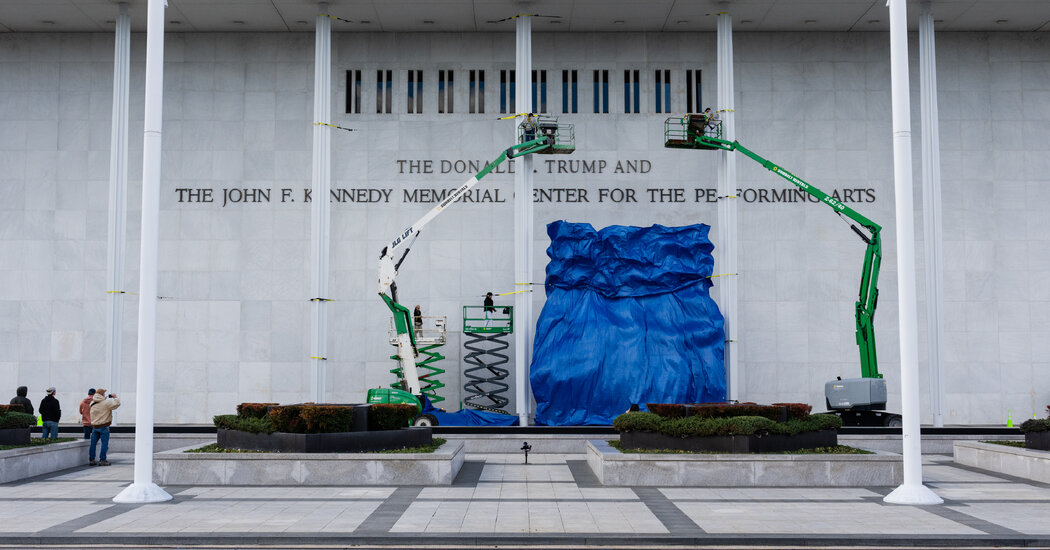 Live Updates: Trump's Name Must Be Removed From Kennedy Center, Judge Rules