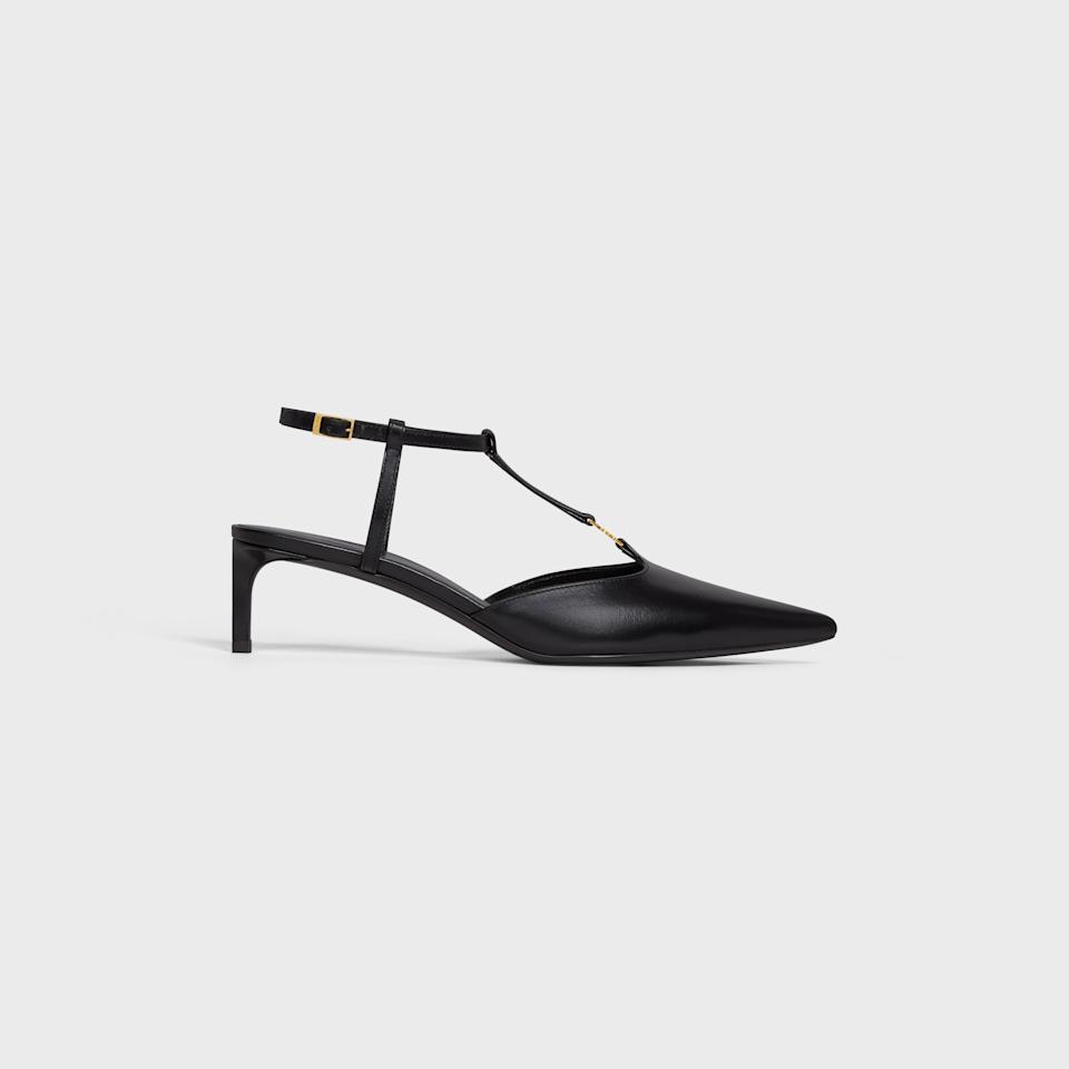 Pump Kitten in Calfskin