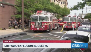 Explosion at Staten Island shipyard injures at least 16