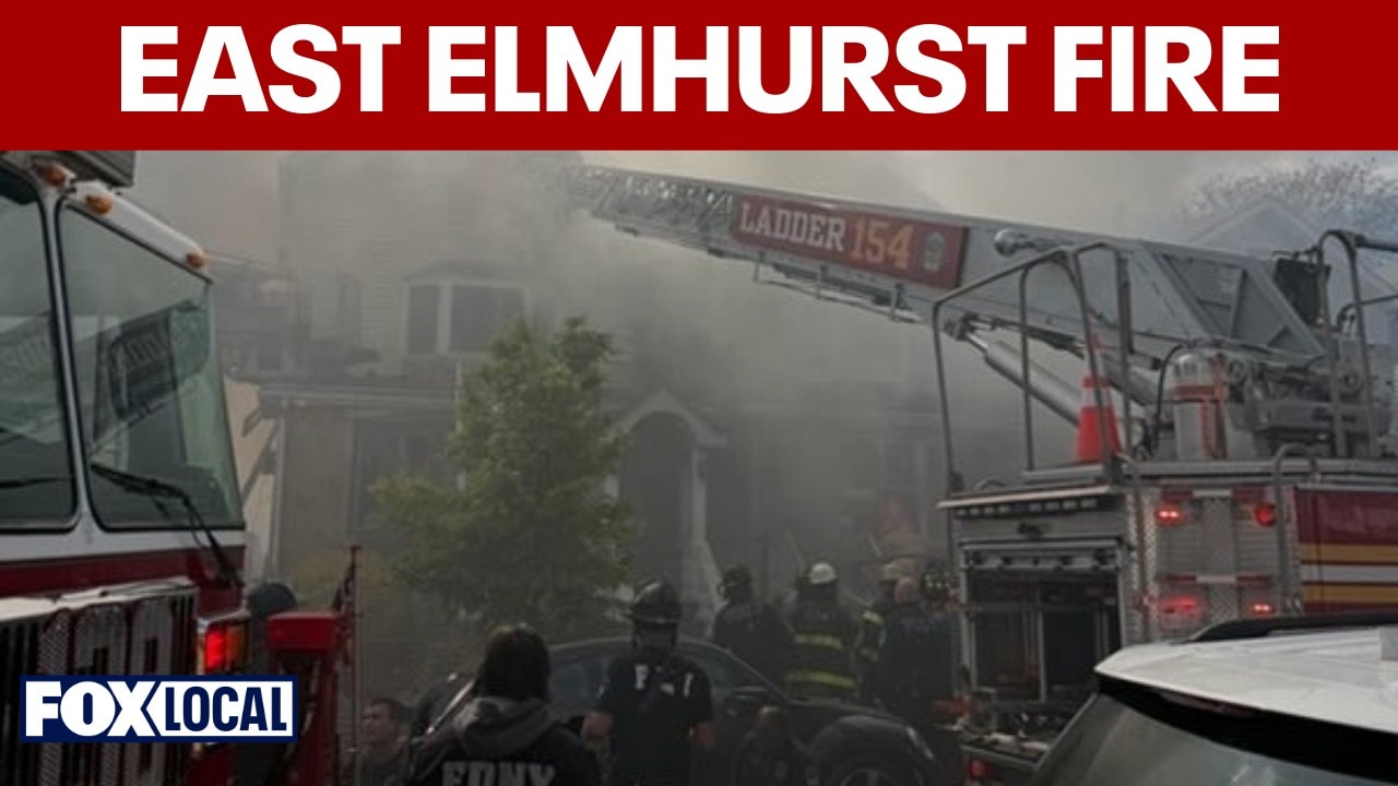At least 12 firefighters injured in East Elmhurst, Queens fire