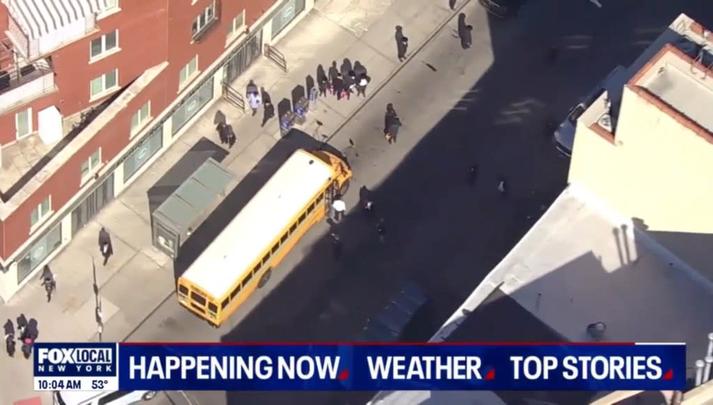 The boy was crossing the street at Lee Avenue and Lorimer Street in Williamsburg. FOX 5 NY