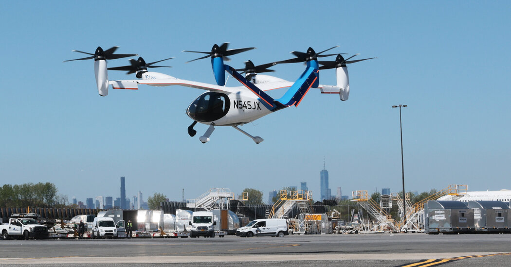 Joby Demonstrated its Air Taxi in Manhattan, but You Can’t Fly in It Yet