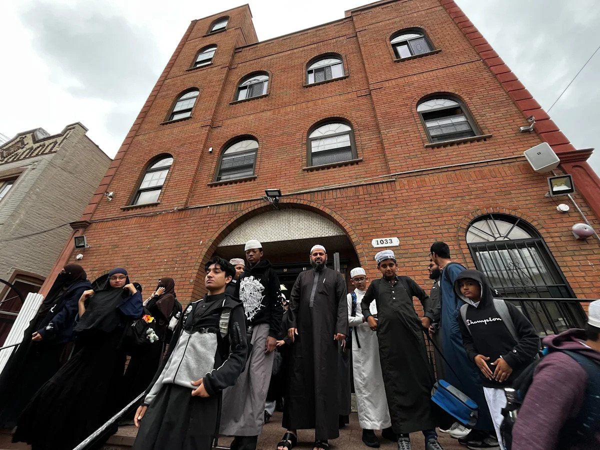 Man hit by egg outside Brooklyn mosque won’t let ‘hate crime’ stop him from praying