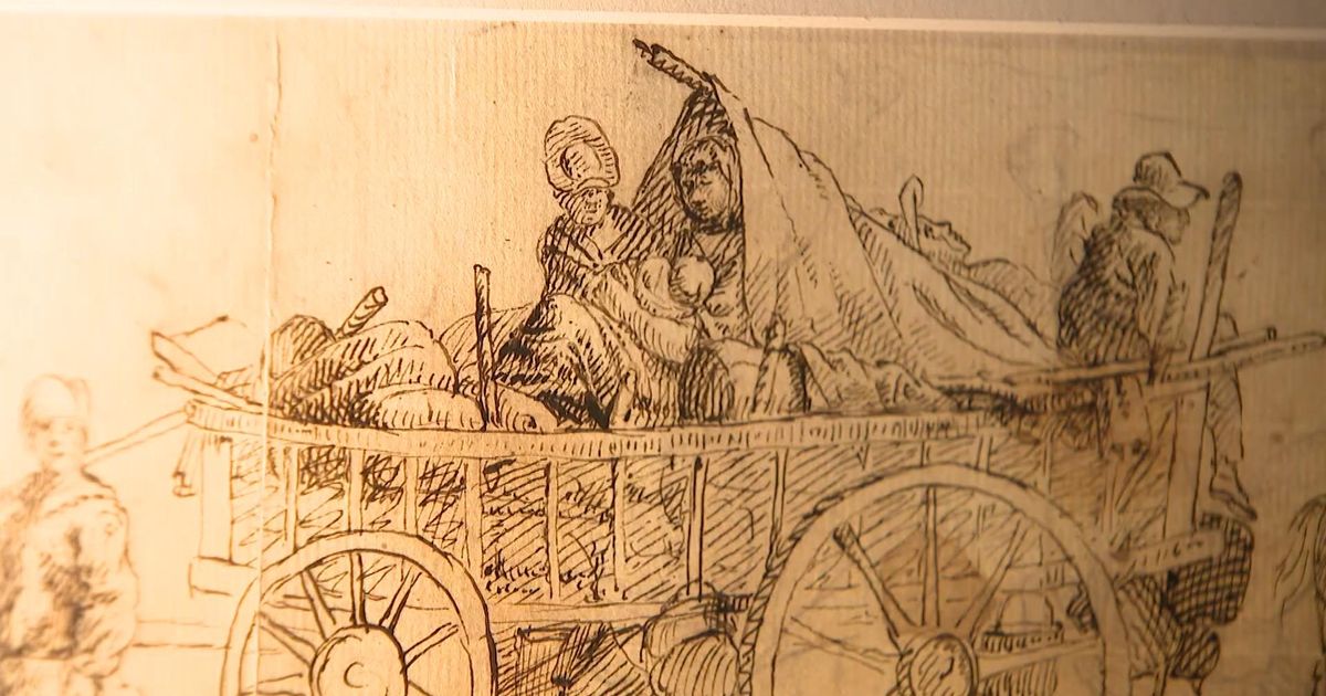 Sketch of Revolutionary NC brigade discovered hanging on NY wall :: WRAL.com
