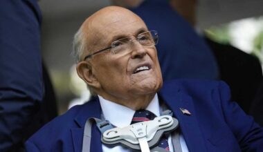 Rudy Giuliani hospitalized in critical condition