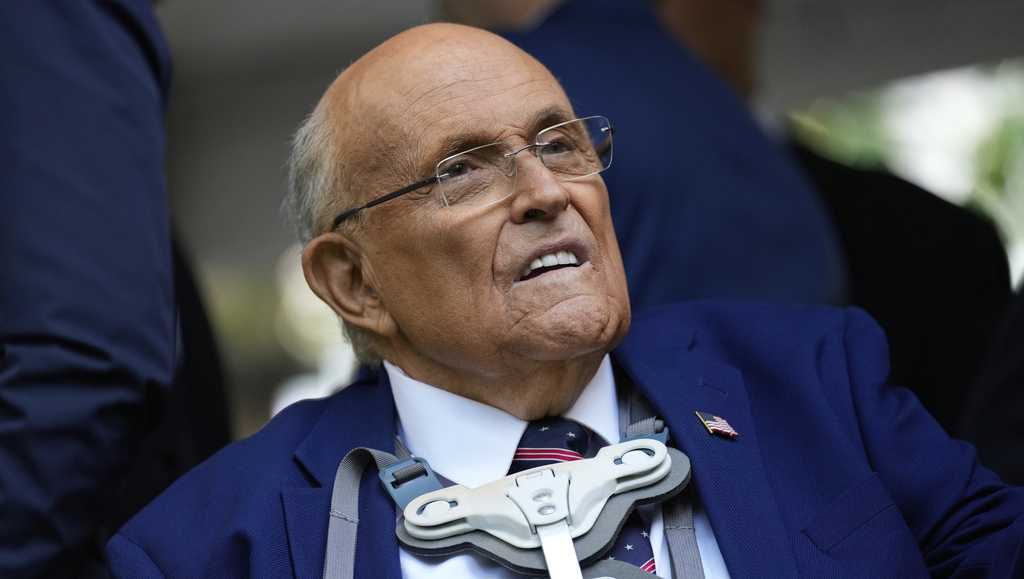 Rudy Giuliani hospitalized in critical condition