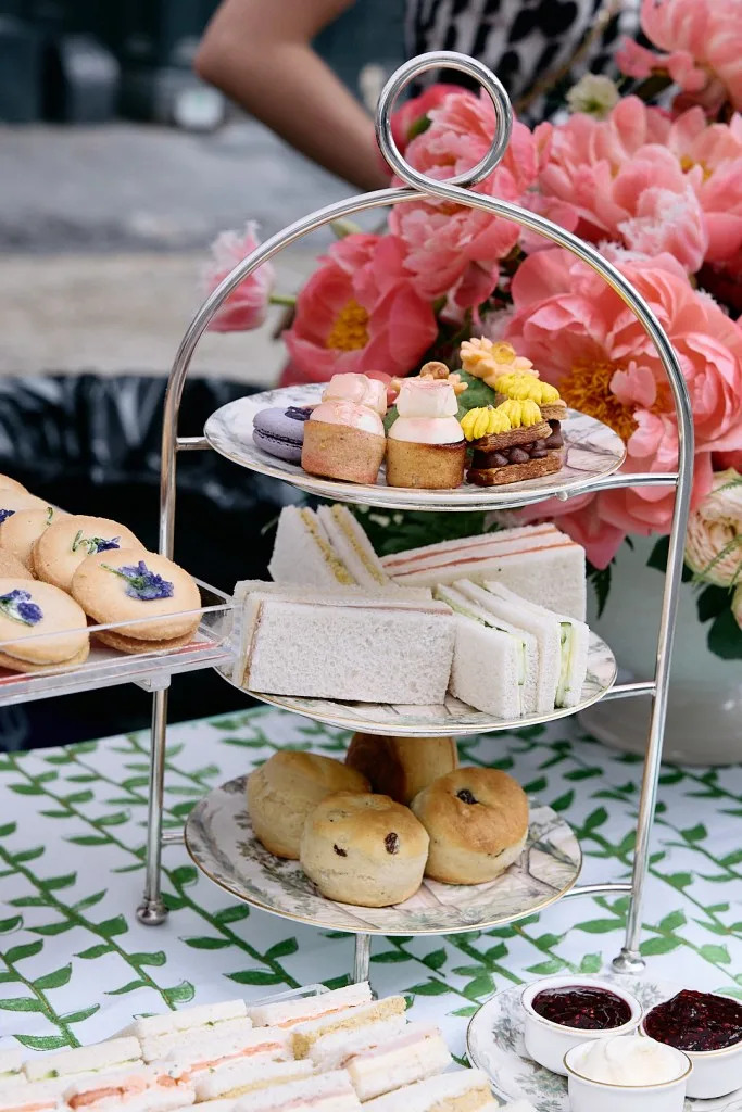 The festival offers “tastes” from various local eateries.