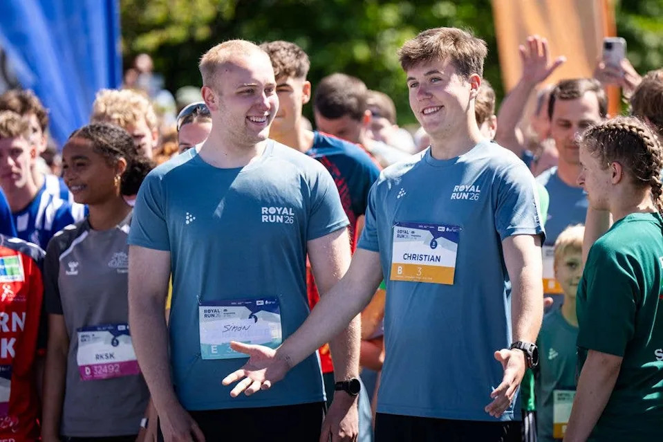 Crown Prince Christian participates in Royal Run in Ringkoebing for a distance of five kilometers
