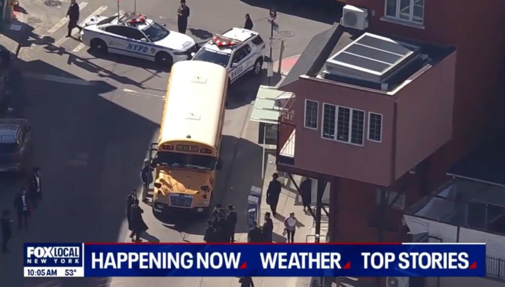 A 9-year-old boy was struck and killed by a yellow school bus in Brooklyn Friday morning, according to police. FOX 5 NY